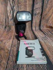 Canon 580EX Speedlite Shoe Mount Flash Pre-owned w/ Pouch Stand