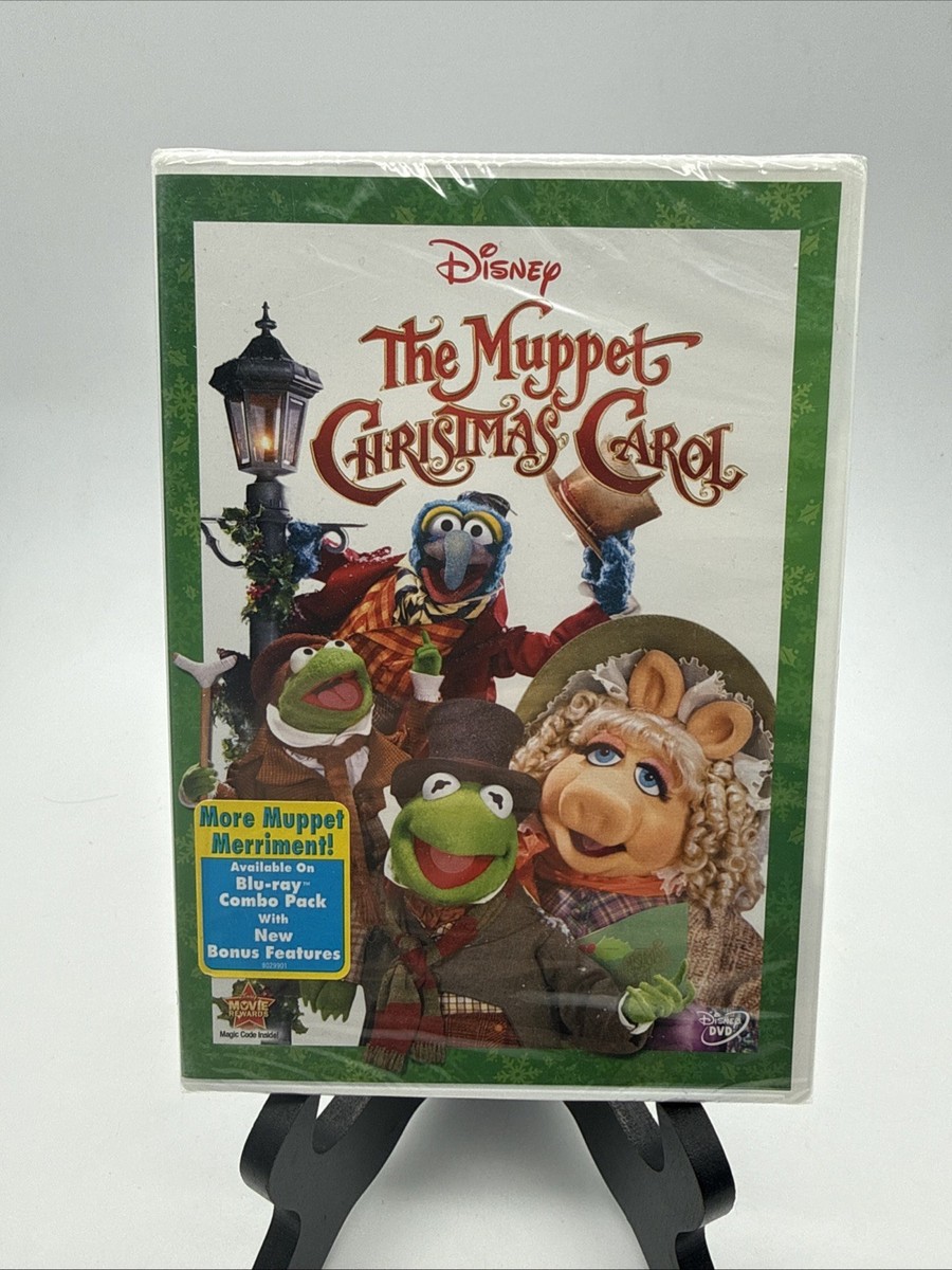The Muppet Christmas Carol (DVD, 1992) Super Rare Oop Sealed