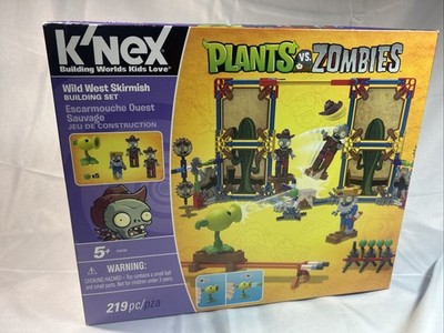 K'NEX Plants vs Zombies Wild West Skirmish Building Set New Knex