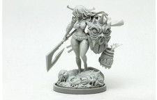 Resin Kit 450 Kingdom Death Fighter 30mm Base Size
