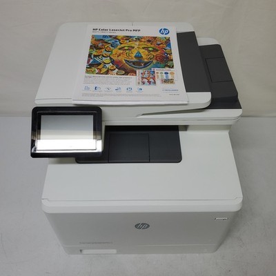HP Color LaserJet Pro MFP M477fnw 3.5K Pgs LOW USE W/Toner All-In-One Wi-Fi Copy