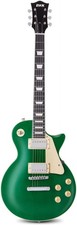LyxPro SB Series 39 Inch Mahogany Electric Guitar LP Style Green Finish