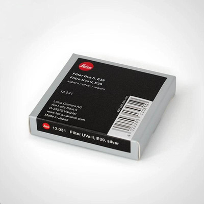 Original Leica UVa II  E39/39mm High-quality Filter  - Silver 13031