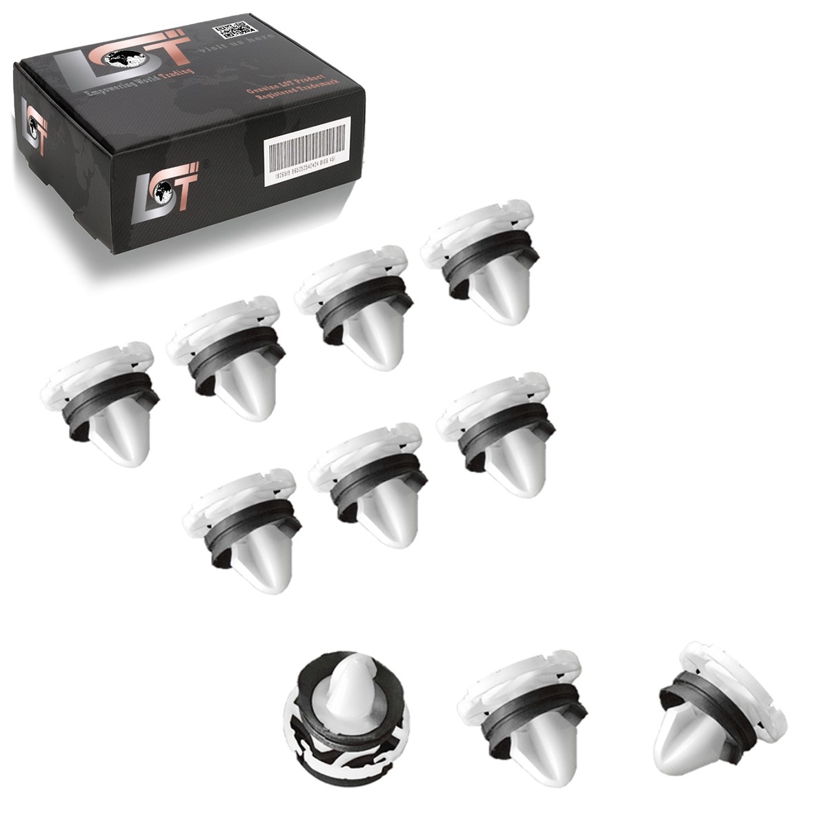 10X For RENAULT Trafic 2 II 3 III Door Panels Fastening Clips