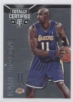 2014-15 Panini Totally Certified Karl Malone (Lakers) #126 HOF g3c