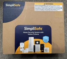 SimpliSafe 8-Piece Home Security System w/ Indoor & Outdoor Cameras Gift New Nib