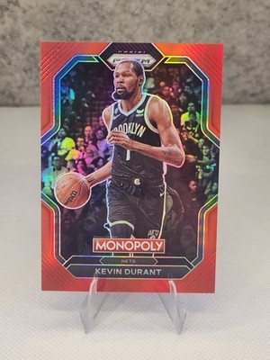 2022-23 Prizm Monopoly Prizm Skills Kevin Durant #PS2 Red Prizm /99 SSP 