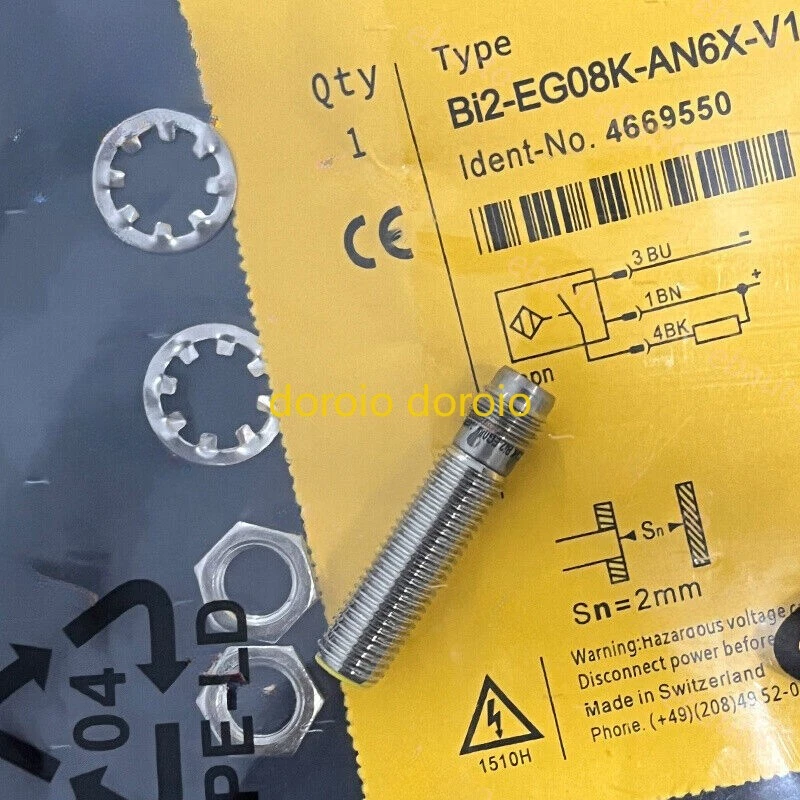 For Turck BI2-EG08K-AN6X-V1131 Sn: 2mm 150mA Inductive Proximity Switch 4669550 - Image 2 of 4