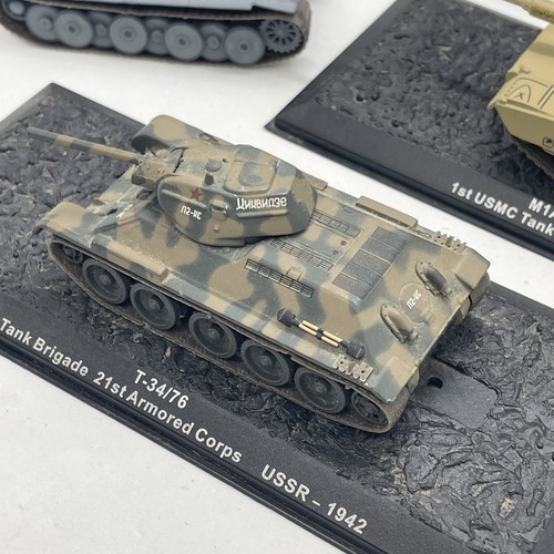 T-34 /76 130th Brigade 21st Armoured Corps USSR 1942 M1HA1 Abram’s & German Tank - Picture 4 of 22