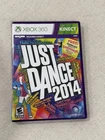 Just Dance 2014 Microsoft Xbox 360 Works Great Tested Video Game Kinect