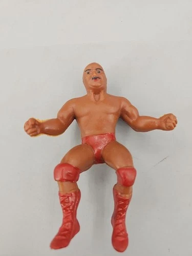 Thumb Wrestler Abdullah Butcher WWF rubber superstar WWE Vtg figure Japan NWA
