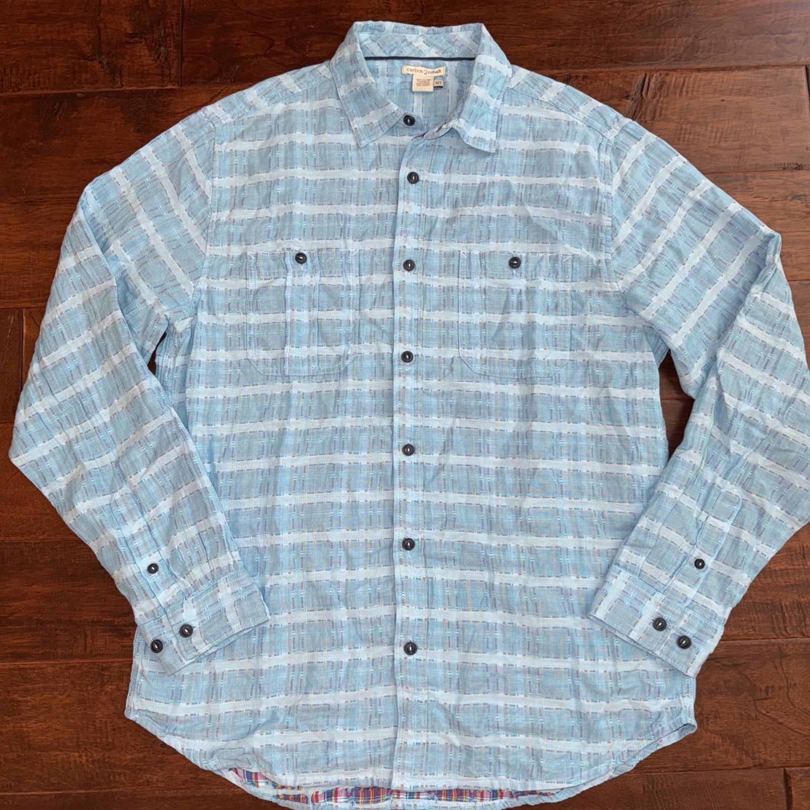 Carbon2Cobalt Effortlessly Cool Patchwork Button … - image 3