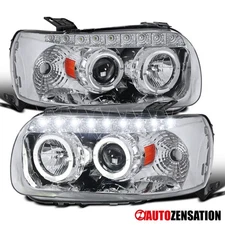 Fit 2005-2007 Ford Escape LED Halo Projector Headlights Lamps Left+Right 05-07