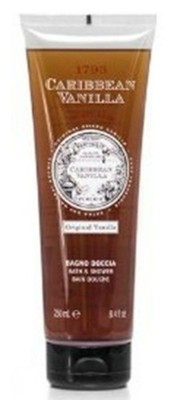 Perlier Caribbean Vanilla Bath & Shower Cream Body Wash Cleanser 8.4 fl. oz.