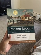 For the Record : A Documentary History of Ame...