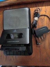 Onn Black Cassette Player  Recorder - ONA13AV504 - with Power Adapter 