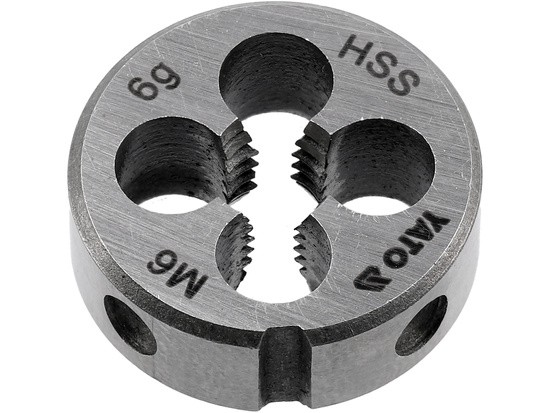 2x ✅Fits YATO NARZ�DZIA YT-2963 ROUND THREAD DIE M6 HSS M2  ⭐UK Seller⭐