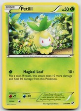 LP Petilil 9/114 Common Black & White Pokemon