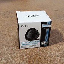 Vivitar 49MM 2.2x Professional Telephoto Lens for all 49mm Lens - Brand New