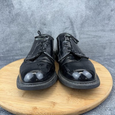 Bates Shoes Mens Size 8 D Black Patent Uniform Oxford Dress  display picture 3