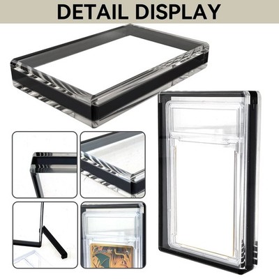 Top Open Magnetic Card Protectors, Transparent für Card Pack Brick Trading Cards
