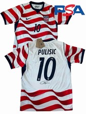 Christian Pulisic Signed 2026 USMNT FIFA World Cup #10 Jersey PSA/DNA AUTO USA