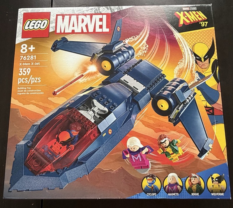 Lego Marvel X - Men X - Jet ‘97 - BRAND NEW UNOPENED NIB - 76281