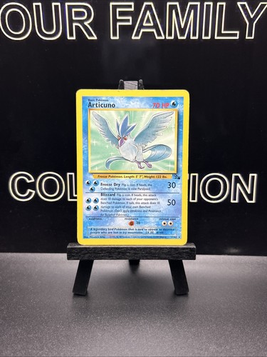 Pokemon Articuno 17/62 Fossil Rare Regular WOTC