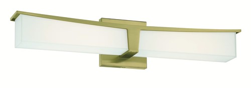 George Kovacs Plane Bathroom Vanity Light in Honey Gold