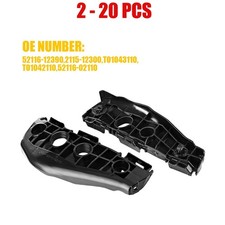 2-20pcs For Toyota 2009-2010 Corolla Front Bracket Bumper Retainer Support Beam 2-20pcs For Toyota 2009-2010 Corolla Front Bracket Bumper Retainer Support Beam