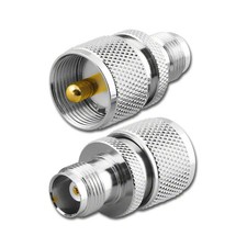 RFA-8412, Pan Pacific TNC Female Jack to UHF Male Plug Adapter