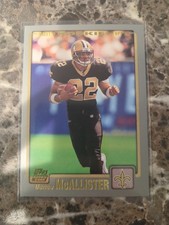2001 Topps Football - Deuce McAllister RC #353 New Orleans Saints 