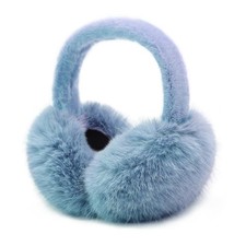 Women Winter Ear Muffs M/L Big Cover Fluffy Faux Fur Earmuffs Women Men Folda...