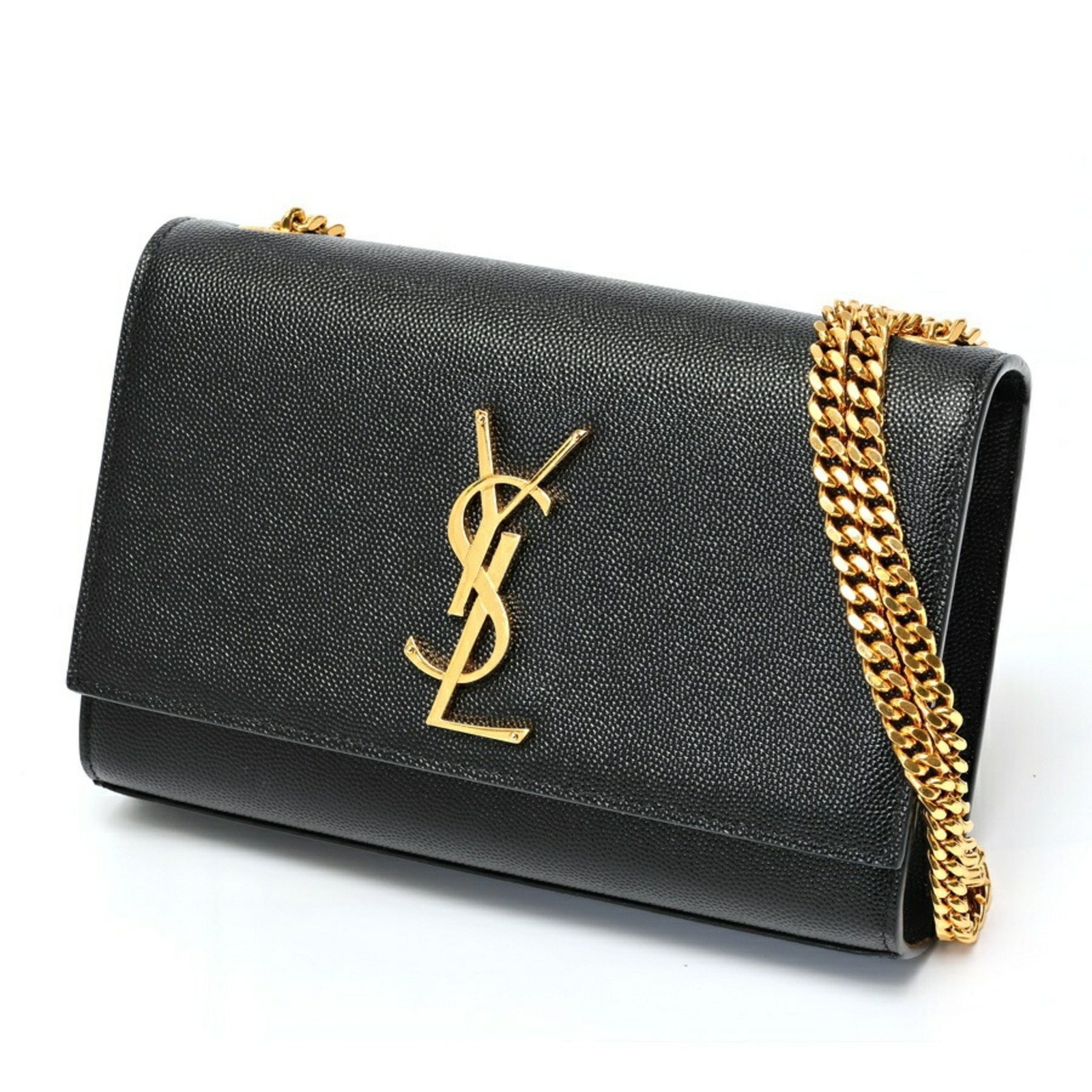 Saint Laurent Kate Small 469390 pelle di vitello nero S 158000 GZl18qvu