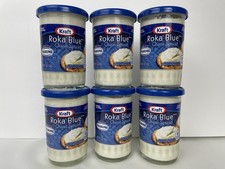Lot of 6 Kraft Roka Blue Cheese Spread 5 oz Each Jar Best By 6/26 New