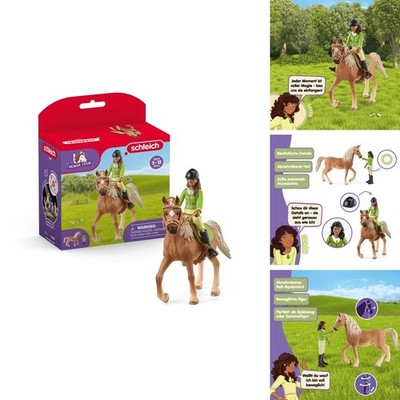 Schleich Horse Club - 10Pc Sarah W/ Mystery Horse And Rider Playset 42542 42542n
