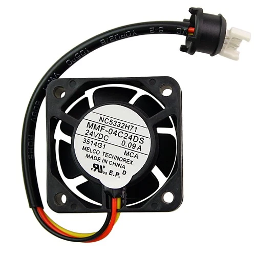 3pin Cooling fan For MITSUBISHI NC5332H71 MMF-04C24DS-MCA 40*40*15MM 24VDC 0.09A
