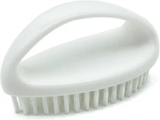 Heavy Duty Scrub Brush with Stiff Nylon Bristles, Multi-Purpose Small Cleaning