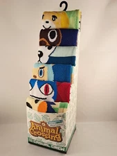 Nintendo Animal Crossing Casual Socks 6 Pair CREW SOCKS SIZE 8-12 Bioworld Mens