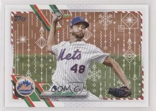2021 Topps Holiday WalMart Mega Box Jacob deGrom #HW22 8d2