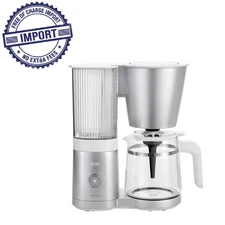 ZWILLING Enfinigy Glass Drip Coffee Maker 12 Cup, SCA Golden Cup Standard, Black