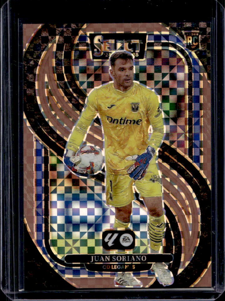 2024 Select La Liga Juan Soriano RC Bronze Checker Prizm Mezzanine #35/59