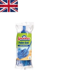Durable Power Mop with Soft Abrasive Fringes - Perfect for Indoor & Outdoor
