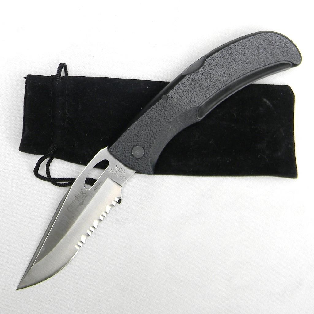 Gerber USA 1990th First Production Run EZ-Out knife ATS-34 blade 