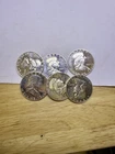 1963 50C (Proof) Franklin Half Dollars Lot Of 6