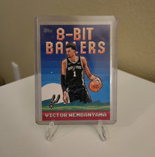 TOPPS 2025-26 8-BIT BALLERS VICTOR WEMBANYAMA SPURS INSERT #8B-4 NBA