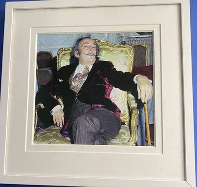 Salvador Dali Framed Photo - Allan Warren - Signed Photograph 