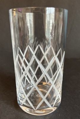 Rona Diamond Cut Glass Tumbler Highball Barware Steelite ~ Replacement