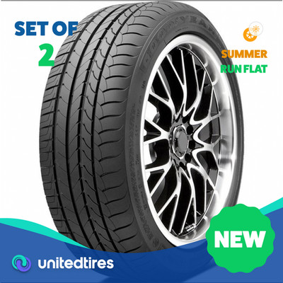 Set of (2) New 245/50R18 Goodyear EfficientGrip ROF 100W