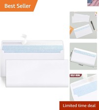 Professional Self-Sealing Business Envelopes, 72 Count, White - 10 Size